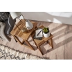 Zestaw stolików bocznych Stool Sheesham - Wohnling