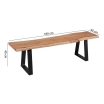Ławka Gaya Acacia 160 cm - Wohnling