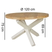 Stół Diner Acacia 120 cm - Wohnling