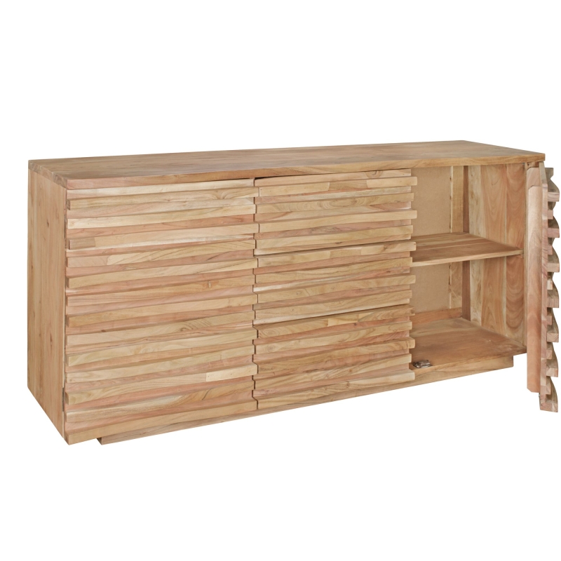 Komoda Edge Acacia - Wohnling