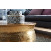 Stolik kawowy Karam Gold 75 cm - Wohnling