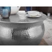 Stolik kawowy Karam Silver 60 cm - Wohnling