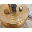 Stolik kawowy Karam Gold 60 cm - Wohnling