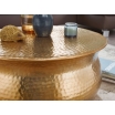 Stolik kawowy Karam Gold 60 cm - Wohnling