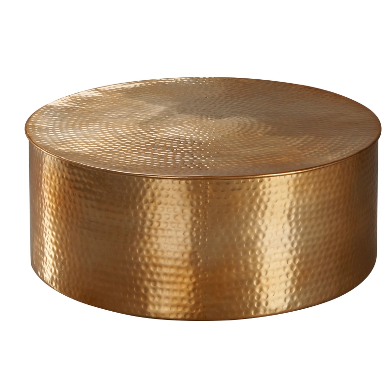 Stolik kawowy Rahi Gold 75 cm - Wohnling