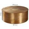Stolik kawowy Rahi Gold 75 cm - Wohnling