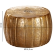 Stolik boczny Jamal Gold 61 cm - Wohnling